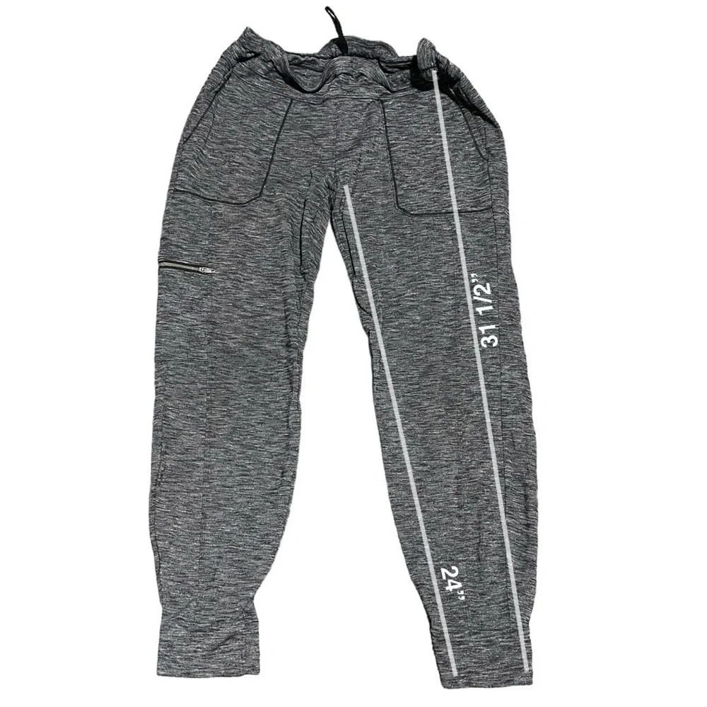 Athleta By Gap Womens Heathered Grey Joggers Size Small